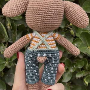 Javier, a kecske - játék & sport - plüssállat & játékfigura - más figura - Meska.hu