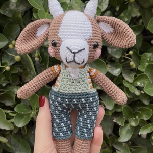 Javier, a kecske - játék & sport - plüssállat & játékfigura - más figura - Meska.hu