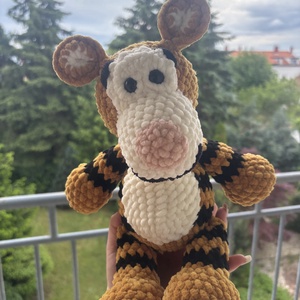 Horgolt Tigris, Játék & Sport, Plüssállat & Játékfigura, Plüss mesefigurák, Horgolás, MESKA