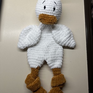 Kacsás szundipajti - baba - mama - baba játékok - szundikendő, alvóka - Meska.hu