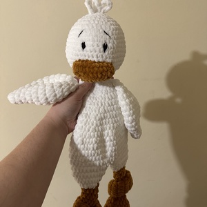 Kacsás szundipajti - baba - mama - baba játékok - szundikendő, alvóka - Meska.hu