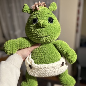 Óriás ogre baby - játék & sport - plüssállat & játékfigura - más figura - Meska.hu