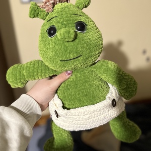 Horgolt baby ogre - Meska.hu
