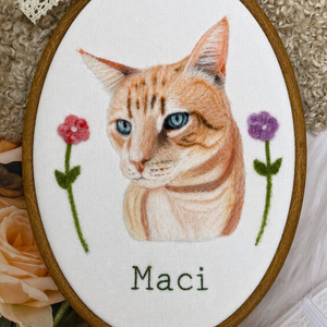 Egyedi nemezelt kutya / macska miniatűr � személyre szabott ajándék - művészet - textilkép - nemezelt - Meska.hu
