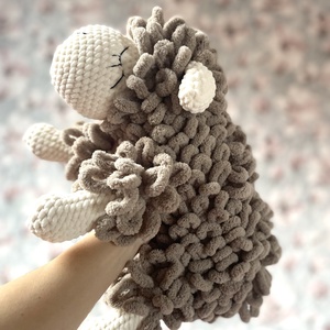 Pufi bárány  - játék & sport - plüssállat & játékfigura - plüss bárány - Meska.hu