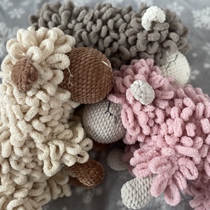 Pufi bárány  - játék & sport - plüssállat & játékfigura - plüss bárány - Meska.hu