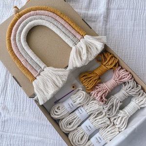 puhiBox makramé szivárvány készítő DIY csomag - diy (csináld magad) - egységcsomag - Meska.hu