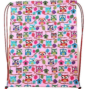 Gyerek Hátizsák, Tornazsák baglyok - játék & sport - ovis felszerelés - ovis tornazsák - Meska.hu