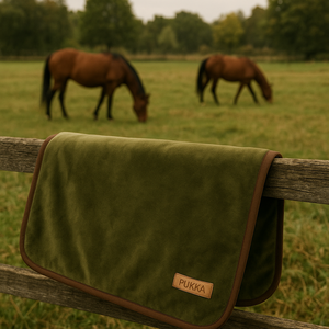 Pukka Olivia zöld Fleece pléd hordozóval , Játék & Sport, Sport és kikapcsolódás, Lovaglás, Varrás, MESKA