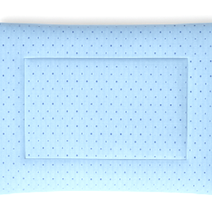 Ovis pöttyös lepedő 58 x 133   - játék & sport - ovis felszerelés - ovis lepedő - Meska.hu