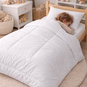 Gyerekpaplan fejpárnával 100x135 fehér - Meska.hu