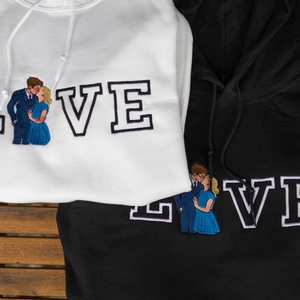 LOVE pulcsi - karácsony - karácsonyi ruházat - karácsonyi póló & pulcsi - Meska.hu