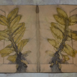 Eco print technikával készült borítékok  - otthon & életmód - papír, írószer - Meska.hu