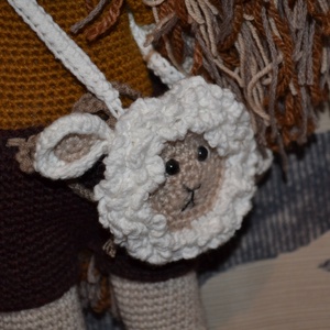 Oroszlán amigurumi technikával - játék & sport - plüssállat & játékfigura - más figura - Meska.hu