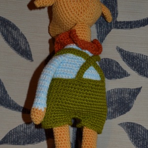 Zsiráf amigurumi technikával - játék & sport - plüssállat & játékfigura - más figura - Meska.hu