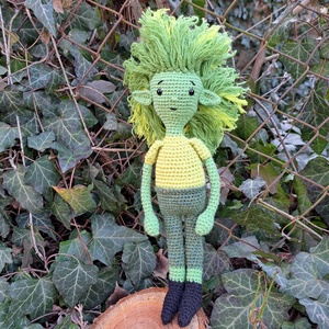 Füttyös  Vilkó-és Lile amigurumi technikával (Az ár 1 db termékre vonatkozik) - játék & sport - baba & babaház - baba - Meska.hu