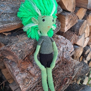 Füttyös  Vilkó amigurumi technikával - játék & sport - baba & babaház - baba - Meska.hu