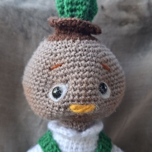  Hagymácska kertész amigurumi technikával - játék & sport - plüssállat & játékfigura - plüss mesefigurák - Meska.hu