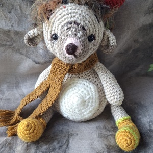 Süni almával, amigurumi technikával, Játék & Sport, Plüssállat & Játékfigura, Plüss mesefigurák, Horgolás, Varrás, MESKA