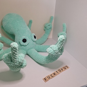 Fucktopus horgolt polip  - Meska.hu