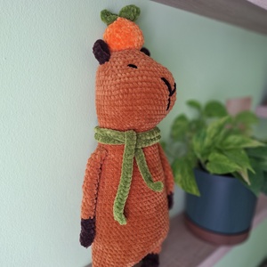 Horgolt capibara , Játék & Sport, Plüssállat & Játékfigura, Más figura, Horgolás, MESKA