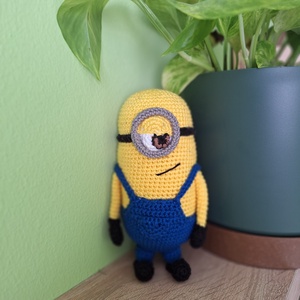 Horgolt minion, Játék & Sport, Plüssállat & Játékfigura, Más figura, Horgolás, MESKA