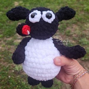 Horgolt Shaun, a bárány, Játék & Sport, Plüssállat & Játékfigura, Cica, Horgolás, MESKA