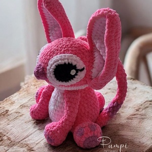 Horgolt Angel - játék & sport - plüssállat & játékfigura - plüss mesefigurák - Meska.hu