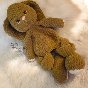 Nyuszis szundipajti - játék & sport - plüssállat & játékfigura - nyuszi - Meska.hu