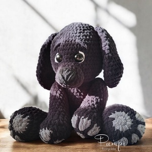 Horgolt kutyus, Játék & Sport, Plüssállat & Játékfigura, Plüss mesefigurák, Horgolás, MESKA