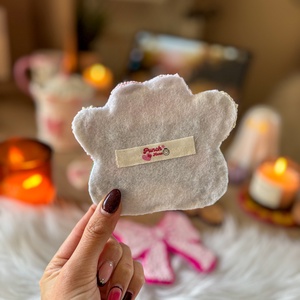 hímzett poháralátét, Béka - otthon & életmód - dekoráció - dísztárgy - Meska.hu