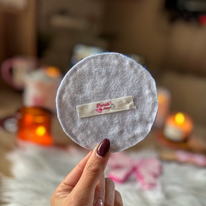 Hímzett poháralátét, �Love you kék felirat  - otthon & életmód - dekoráció - asztal és polc dekoráció - asztaldísz - Meska.hu