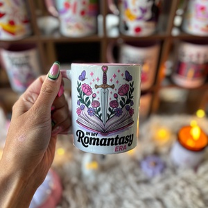 Rózsaszín bögre, �romantasy era - otthon & életmód - konyhafelszerelés, tálalás - tálalás - bögre & csésze - Meska.hu