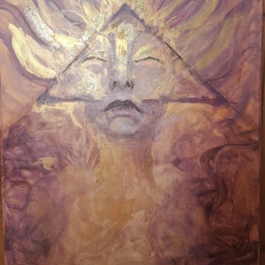 Spiritualis festmény, Művészet, Festmény, Akril, Festészet, MESKA