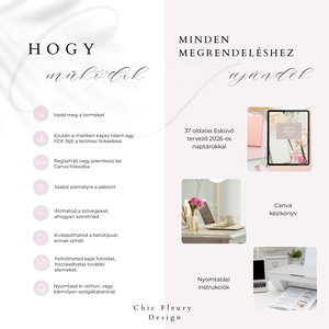 Esküvői meghívó digitális Canva alap sablon csomag, Misty Blue Collection - művészet - grafika & illusztráció - digitális - Meska.hu