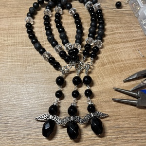 Autós Védelmező   Ónix és Lávakő - otthon & életmód - autó - visszapillantó dísz - Meska.hu Autós Védelmező   Ónix és Lávakő - otthon & életmód - autó - visszapillantó dísz - Meska.hu