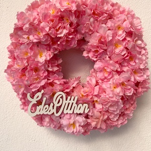 Tavaszi ajtódísz, Otthon & Életmód, Dekoráció, Ajtó- és ablak dekoráció, Ajtódísz & Kopogtató, Virágkötés, MESKA