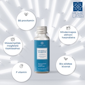 Szempillasampon illatmentes - 30 ml - szépségápolás - arcápolás - szemkörnyékápolás - Meska.hu