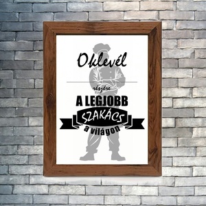 Legjobb szakács/szakácsnő oklevél, Művészet, Grafika & Illusztráció, Digitális, Fotó, grafika, rajz, illusztráció, MESKA