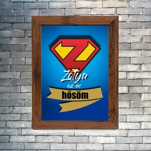 Szuperhős nyomtatható poszter - művészet - grafika & illusztráció - digitális - Meska.hu