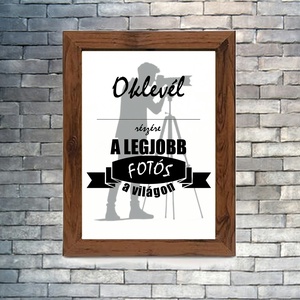 Legjobb fotós oklevél - művészet - grafika & illusztráció - digitális - Meska.hu