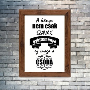 Könyves home decor nyomtatható poszter - többféle - Meska.hu
