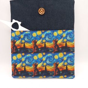 Zsebes könyvtok, Könyv & Zene, Könyvtok, Varrás, MESKA