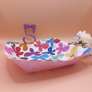 Textil dekor tál, Otthon & Életmód, Dekoráció, Asztal és polc dekoráció, Asztaldísz, Varrás, MESKA