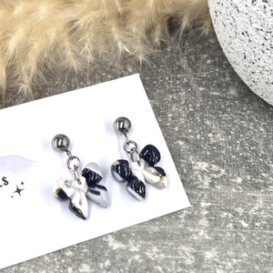 Polimer agyag elegáns fülbevaló, Ékszer, Fülbevaló, Fülékszer, Ékszerkészítés, MESKA