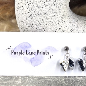 Polimer agyag elegáns fülbevaló - ékszer - fülbevaló - fülékszer - Meska.hu