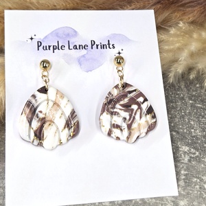 Polimer agyag elegáns fülbevaló, Ékszer, Fülbevaló, Fülékszer, Ékszerkészítés, MESKA