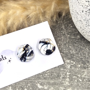 Polimer agyag elegáns fülbevaló, Ékszer, Fülbevaló, Fülékszer, Ékszerkészítés, MESKA