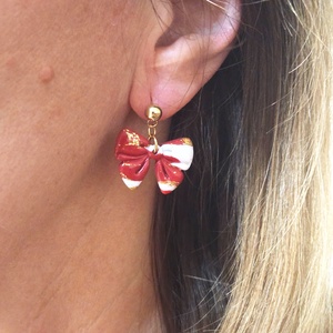 Polimer agyag elegáns fülbevaló - ékszer - fülbevaló - fülékszer - Meska.hu