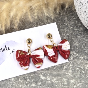 Polimer agyag elegáns fülbevaló, Ékszer, Fülbevaló, Fülékszer, Ékszerkészítés, MESKA